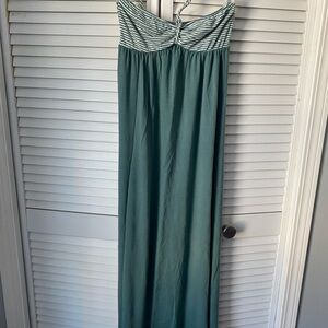 Mossimo Supply Co. Teal Strapless Dress